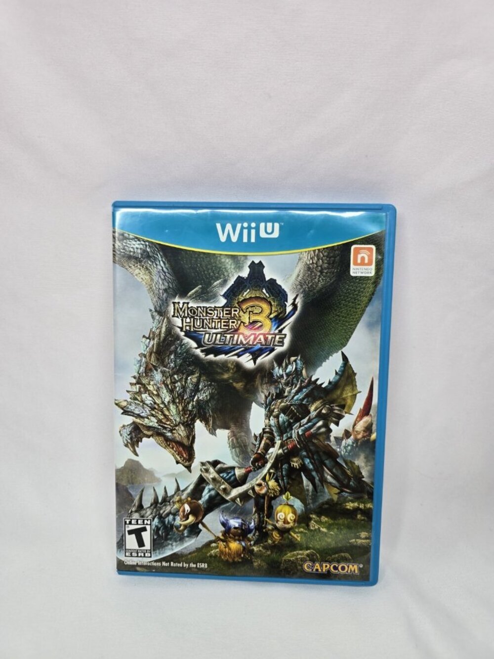 Monster Hunter 3 Ultimate (Nintendo Wii U, 2013) Video Game- Case Wear